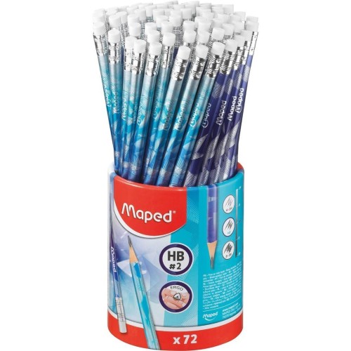 Ołówek Arctic HB z gumką (72szt) MAPED, Maped