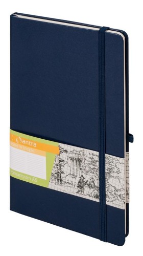 Notes A5 Kropki Romantyzm Granatowy ANTRA, Antra