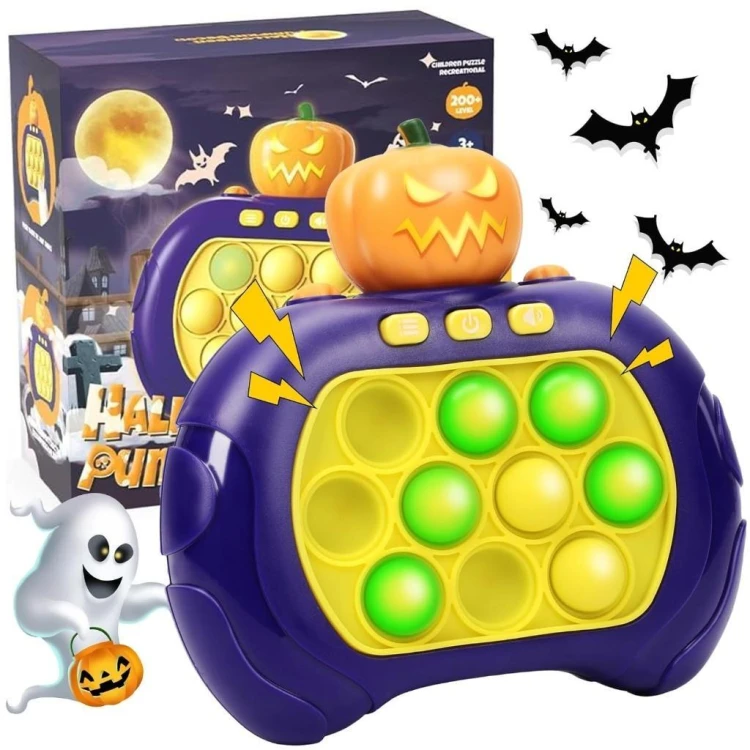 Gra pop it quick push halloween, Trifox