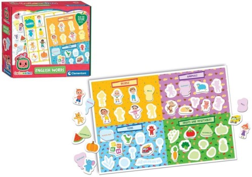 Gra Cocomelon - English words, Clementoni