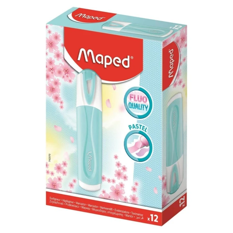 Zakreślacz Classic Pastel turkusowy (12szt) MAPED