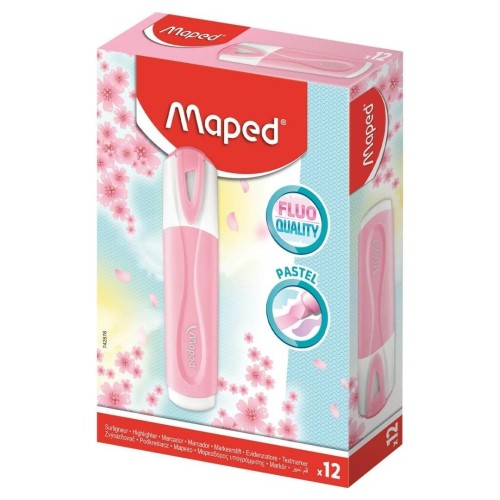 Zakreślacz Classic Pastel różowy (12szt) MAPED