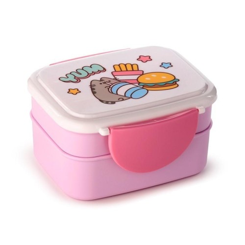 Pudełko na lunch ze sztućcami Pusheen, Puckator