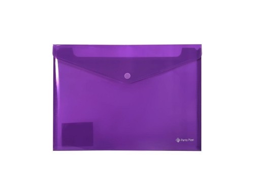 Koperta A4 neon fioletowa, Panta Plast