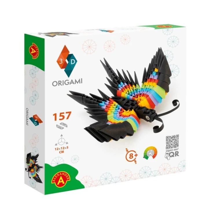 Origami 3D - Motyl ALEX, Alexander