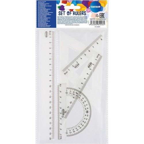 Zestaw geometryczny 20cm, Centrum