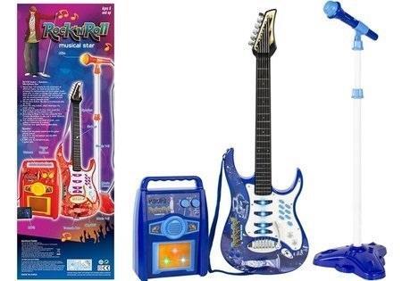 Gitara elektryczna ze wzmacniaczem, Leantoys