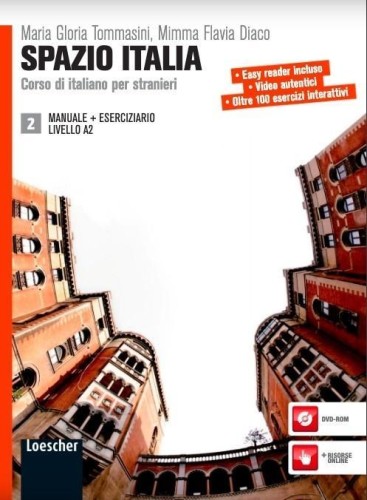Spazio Italia 2 podręcznik + ćwiczenia + DVD