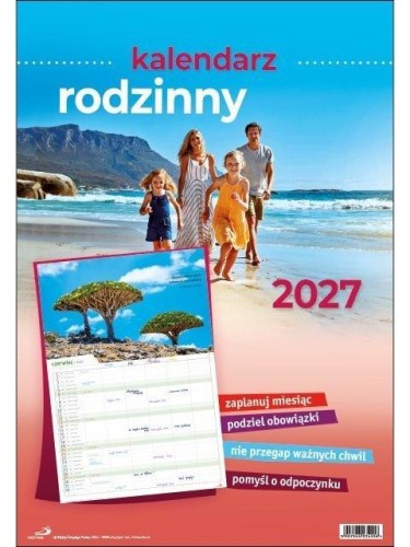 Kalendarz 2027 - Rodzinny duży