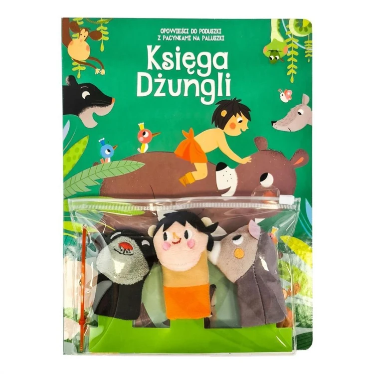 Bajki z pacynkami. Księga dżungli, praca zbiorowa