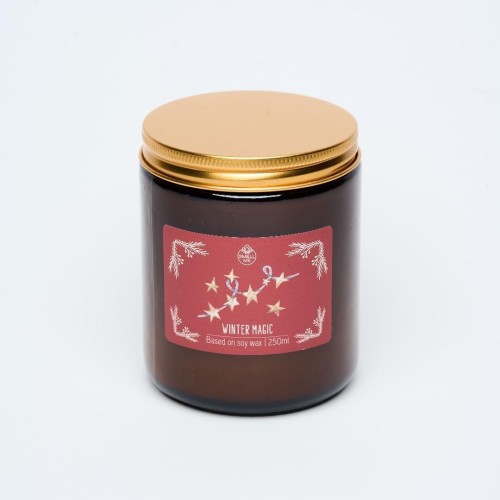 Świeca sojowa Winter Magic 250ml