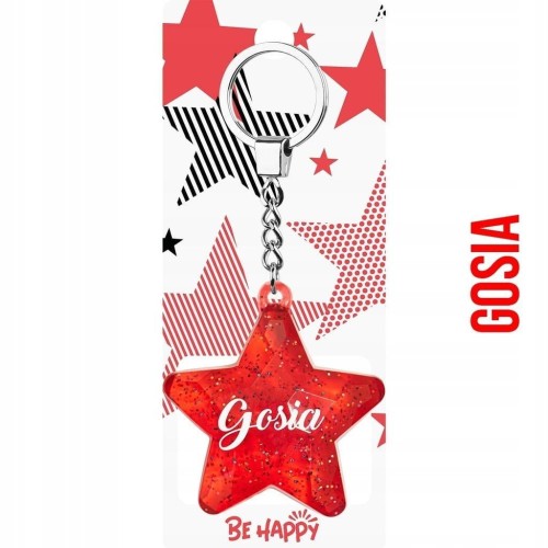 Brelok Gwiazdka Gosia, Be-Happy Gifts