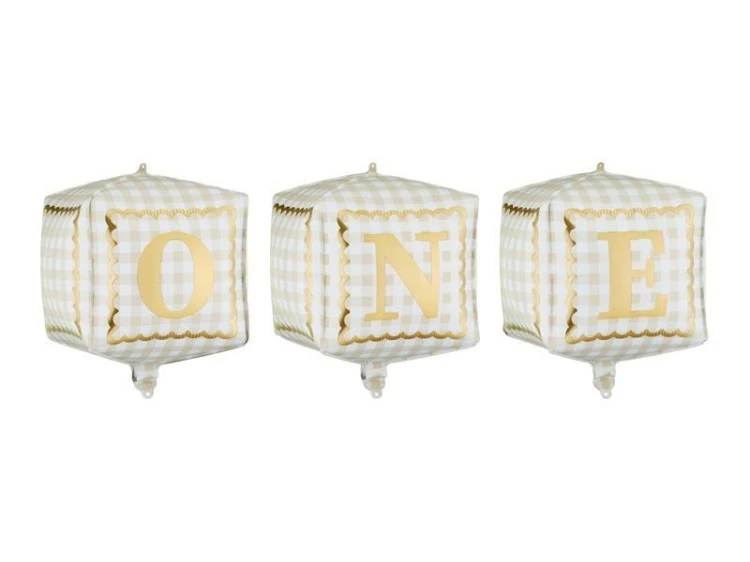 Balony foliowe kostki One 34x36cm