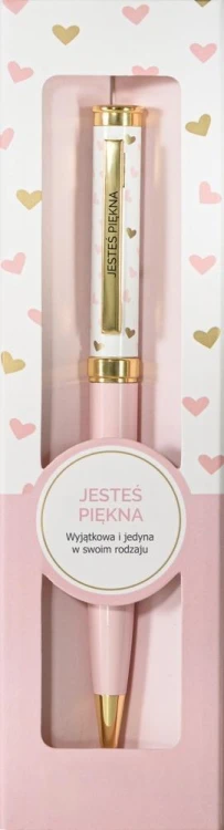 Długopis prezentowy Jesteś Piękna, Be-Happy Gifts