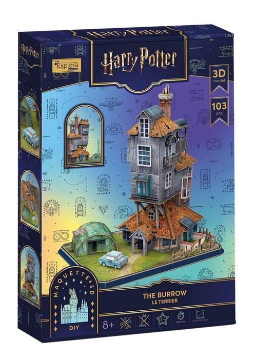 Puzzle 3D Harry Potter Nora, Cubic Fun