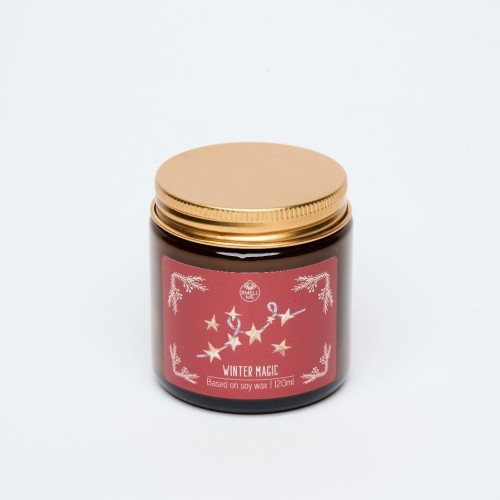 Świeca sojowa Winter Magic 120ml