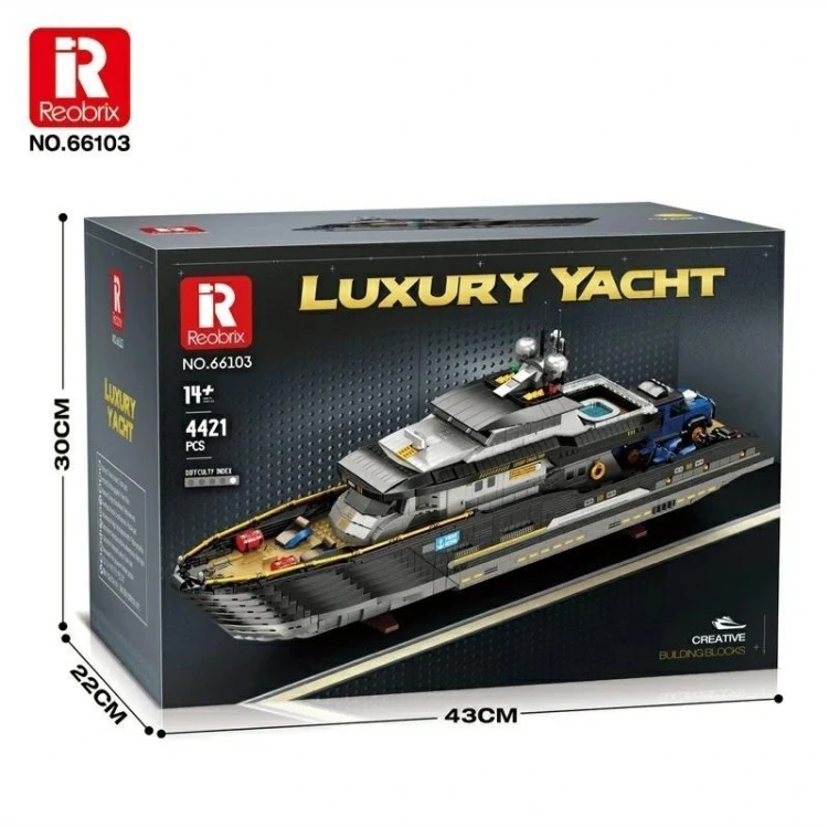Klocki Luxury Yacht 4421el, Reobrix