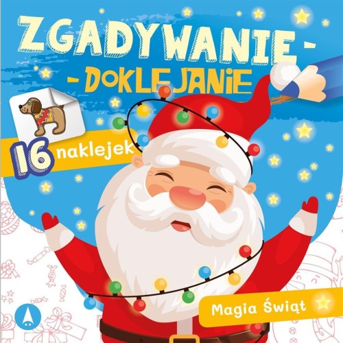 Zgadywanie-doklejanie. Magia świąt, Sabina Grabias