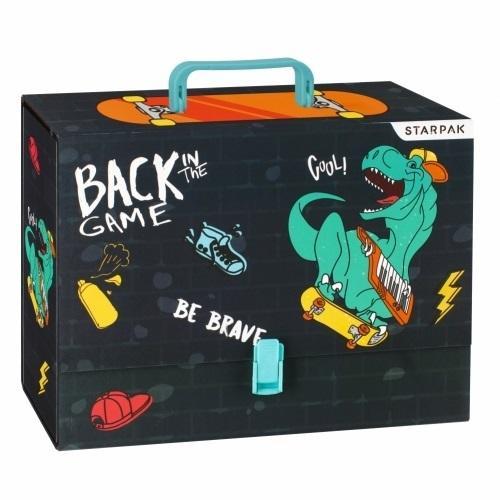 Teczka z rączką A4 Skate Dino, STARPAK