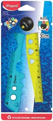 Linijka składana Croc Croc 15/30 cm MAPED, Maped