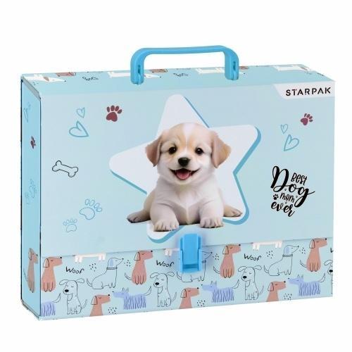 Teczka z rączką A4/50mm Cuties Doggy, STARPAK