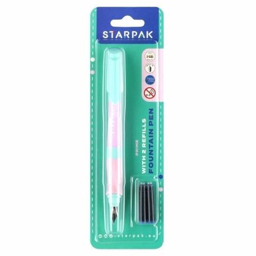 Pióro wieczne z 2 nabojami Prime Pastel, STARPAK