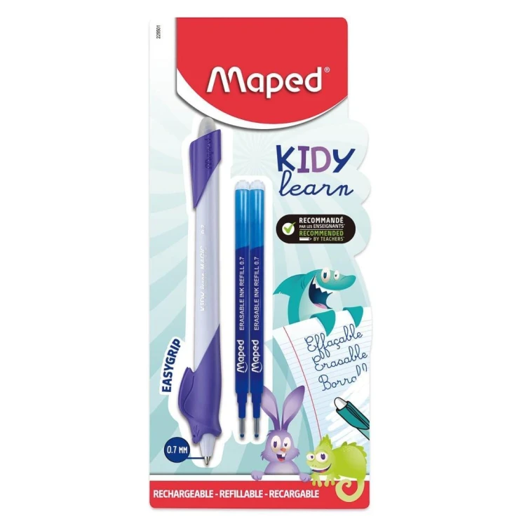 Długopis wymazywalny Kidy Learn 0,7mm MAPED, Maped