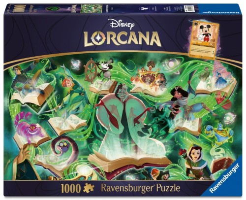 Puzzle 2D: Lorcana Emerald 1000el, Ravensburger