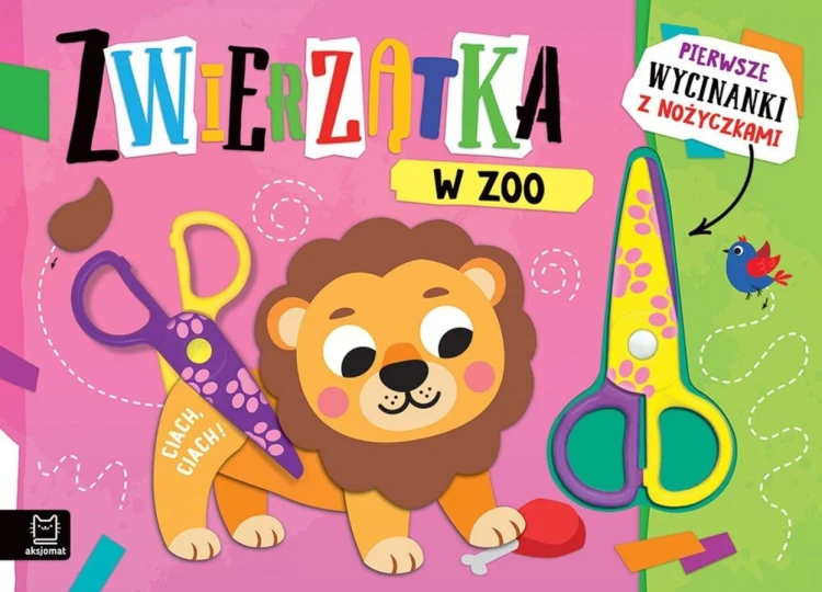 Pierwsze wycinanki z nożyczkami. Zwierzątka w zoo