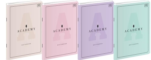 Zeszyt A5/60K linia Academy Pastel (10szt)