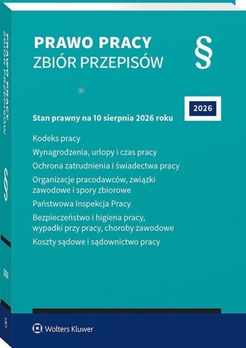 Prawo pracy. Zbiór przepisów, praca zbiorowa