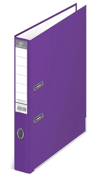 Segregator A4/50K fioletowy, INTERDRUK