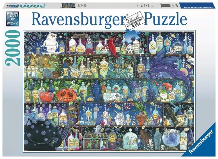 Puzzle 2000 Trucizny i mikstury, Ravensburger