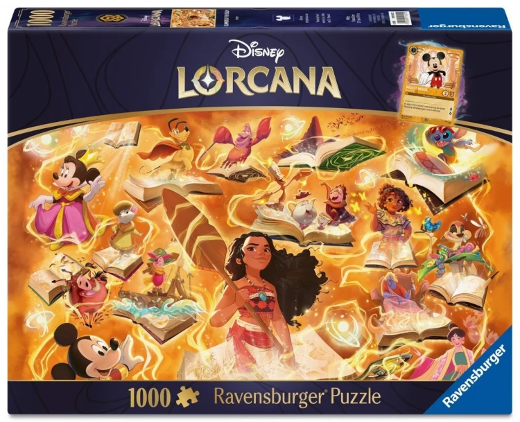 Puzzle 2D: Lorcana Amber 1000el, Ravensburger