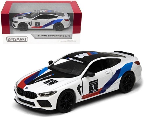 BMW M8 livery edition 1:38, Kinsmart