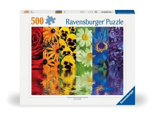 Puzzle 2D: Kwiaty 500el, Ravensburger