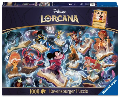 Puzzle 2D: Lorcana Steel 1000el, Ravensburger
