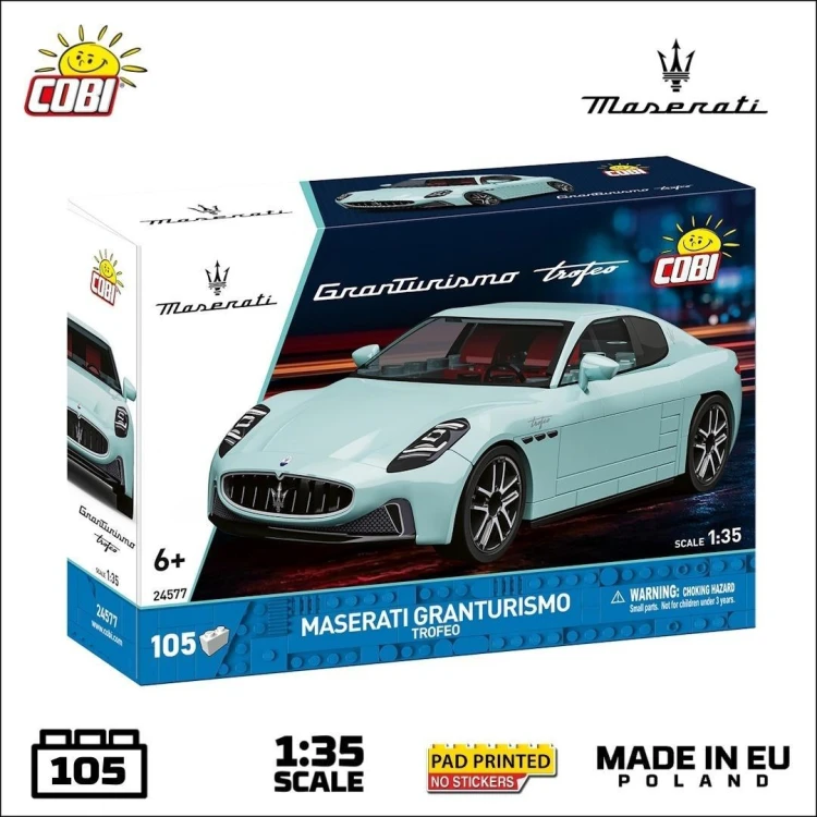 Maserati GranTurismo Trofeo (błękitne), Cobi