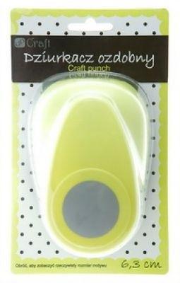 Dziurkacz ozdobny 6,3cm koło, Dalprint