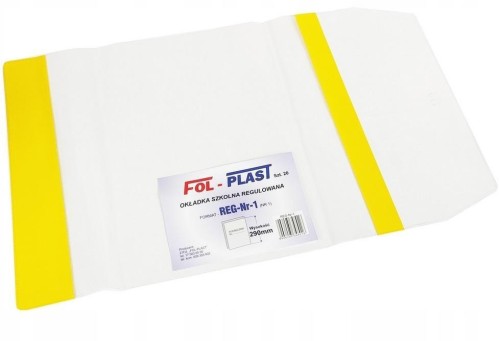 Okładka na podr regulowana NR 1 (20szt), Fol-Plast