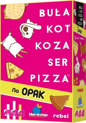 Buła, Kot, Koza, Ser, Pizza - Na opak REBEL, Rebel