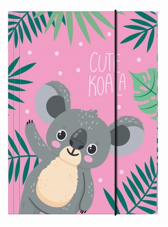 Teczka z gumką A4 Koala 10 DERFORM, DERFORM