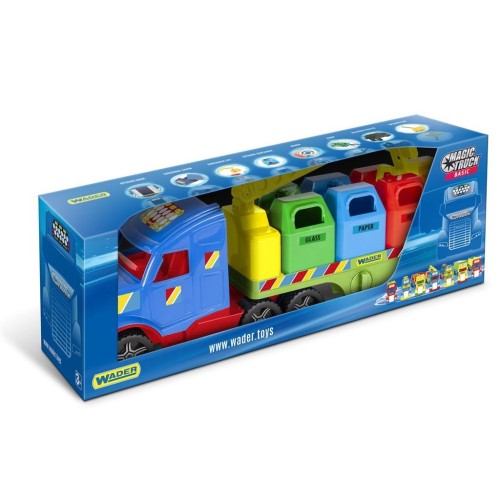 Magic Truck Basic śmieciarka recycling, WADER