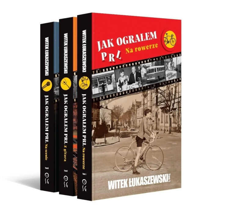Pakiet: Jak ograłem PRL T.1-3, Witek Łukaszewski