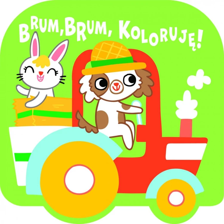 Brum, brum, koloruję! - Traktor, praca zbiorowa