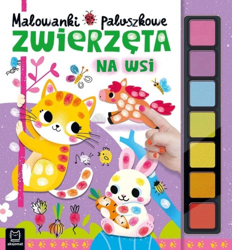 Malowanki paluszkowe. Zwierzęta na wsi