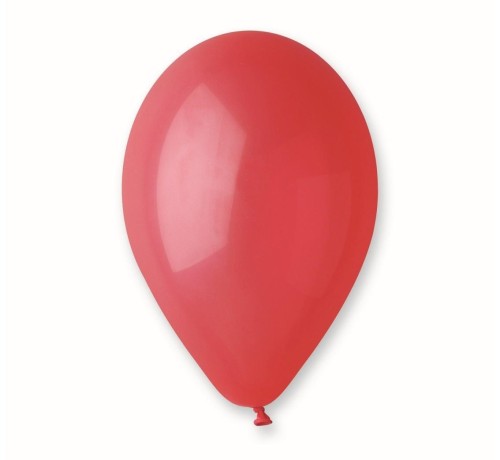 Balony Gemar pastel ciemnoczerwone 21cm 100szt