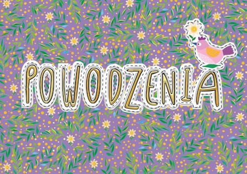 Karnet A5 Powodzenia ptaszek