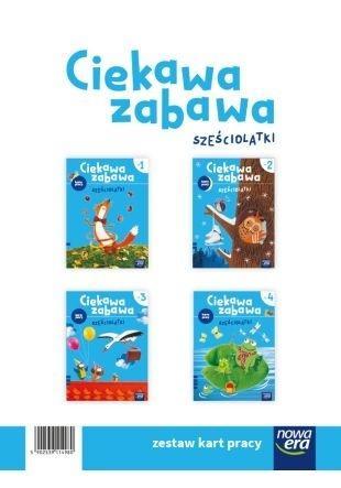 Pakiet: Ciekawa zabawa. 6-latki. Karty pracy cz.4