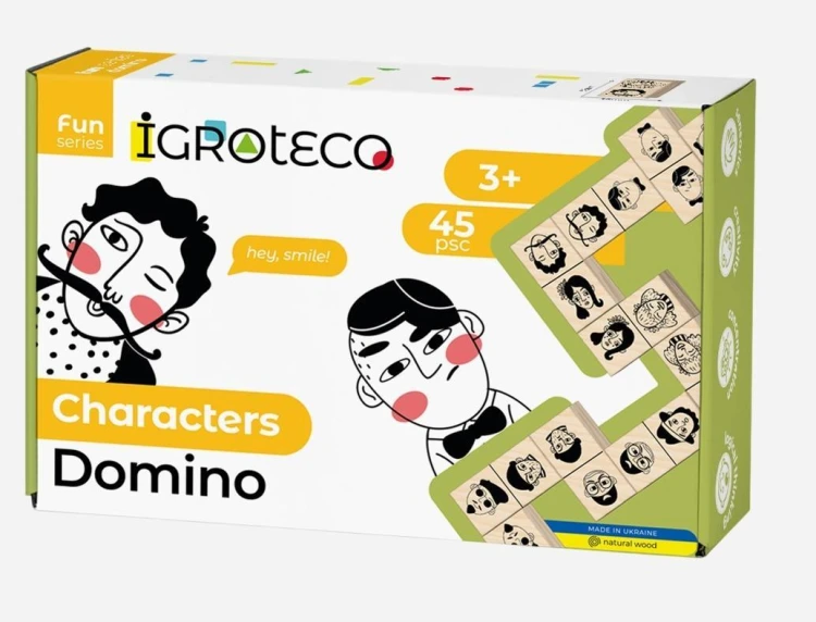 Domino Postacie 45szt, Igroteco